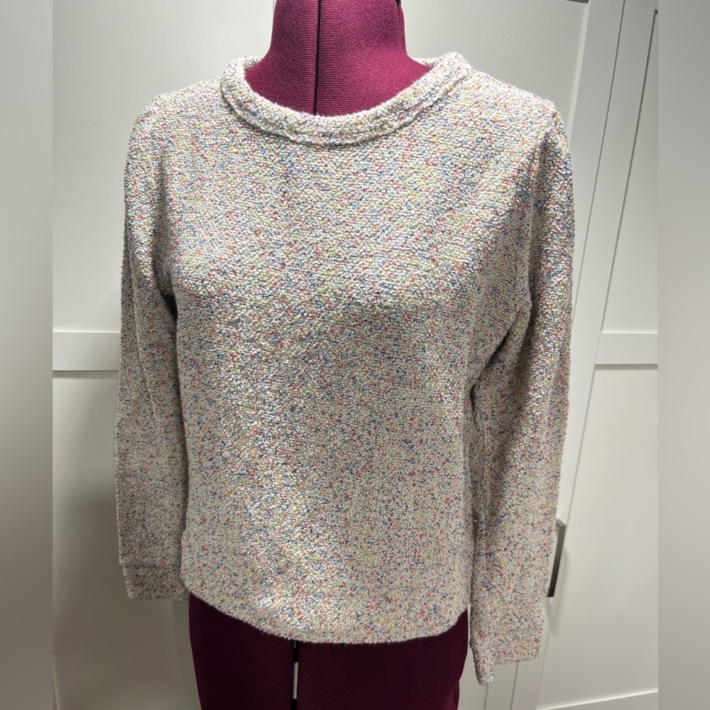 Funfetti Terry Cloth crew neck